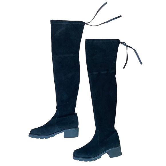 Stuart Weitzman Lowland Suede Over-the-knee Boots